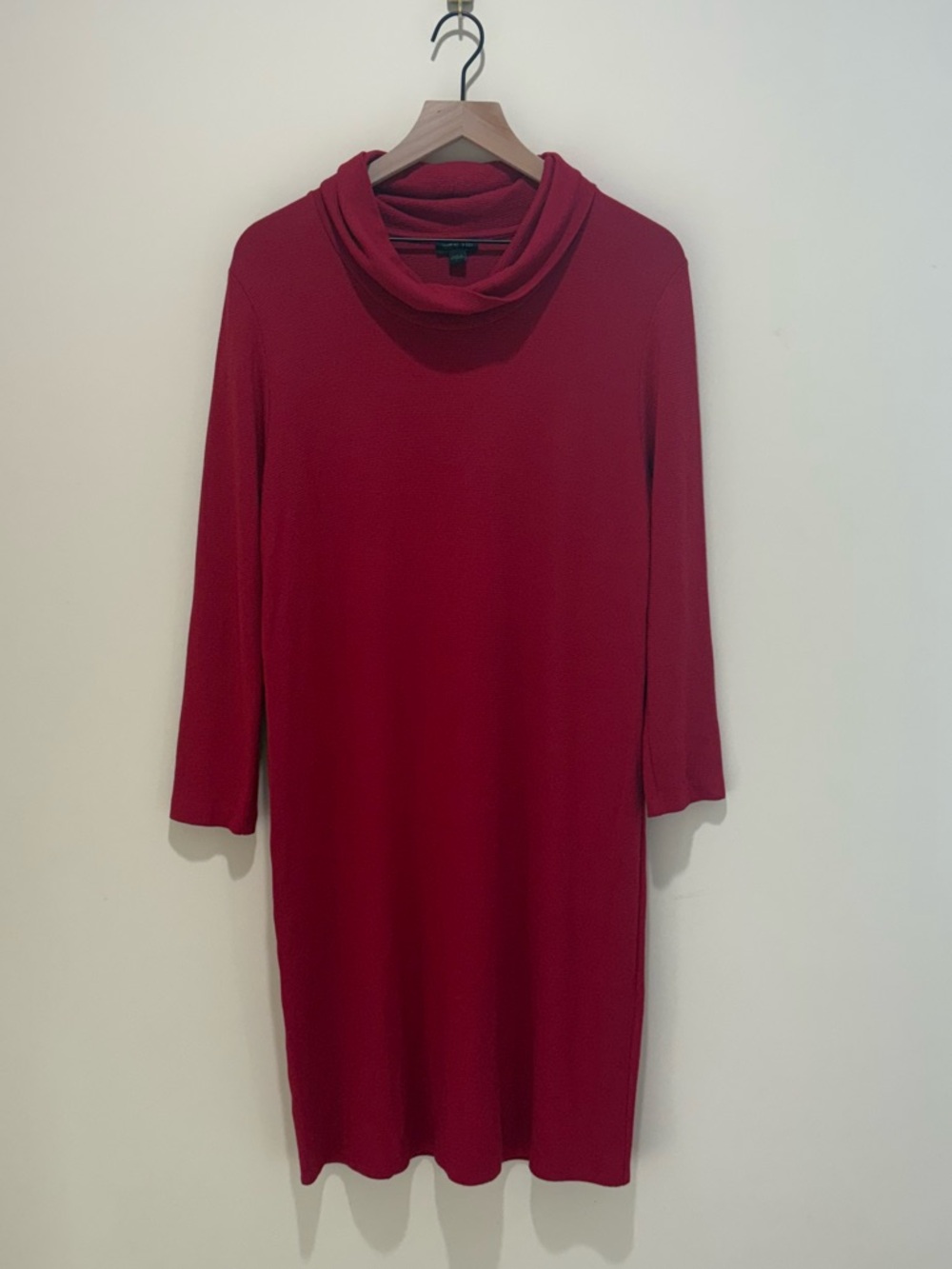 J.Jill Wearever Collection Cowl Neck Dress